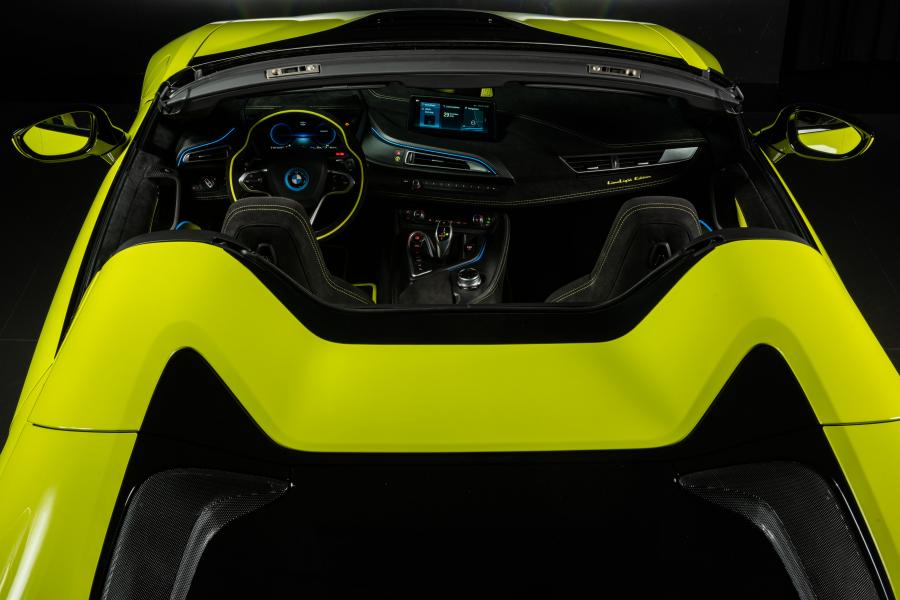 Детали экстерьера BMW i8 Roadster LimeLight Edition 2019 года  (фото 7 из 19)